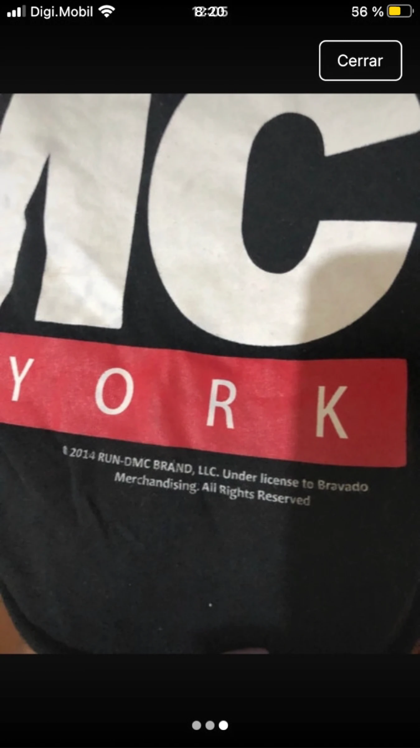 Run dmc t-shirt court – photo 3